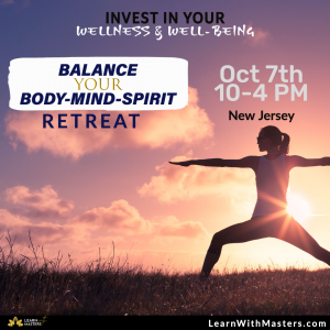 NJ Meditation retreat to balance Holistic Health